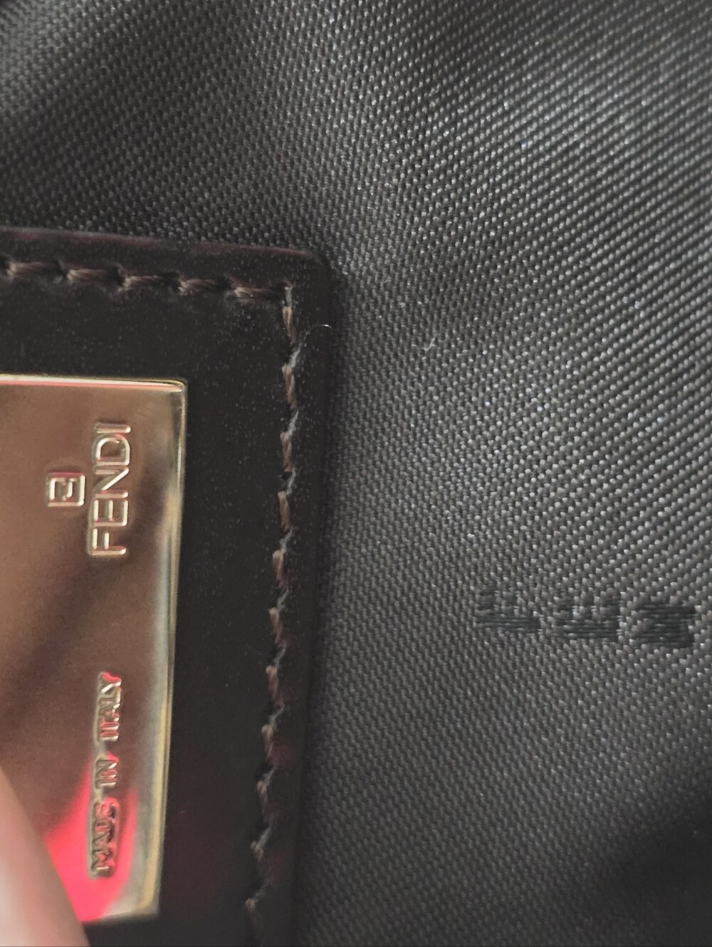 Fendi Brown and Dark Brown FF Zucca Shoulder Bag - Picture 16 of 16